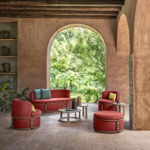 Rotin-Sofa
