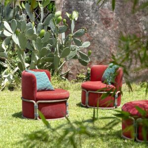 Rotin-Armchairs