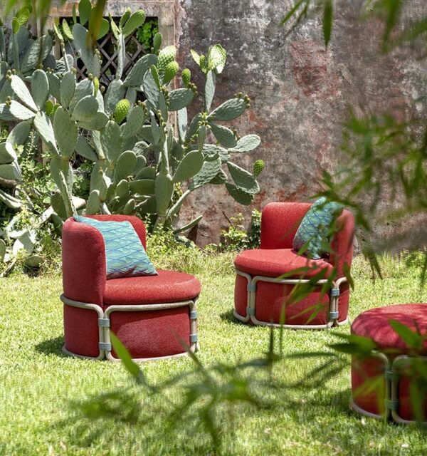 Rotin-Armchairs