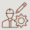 Designer and architect support service icon