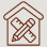 Interior design and moodboards service icon